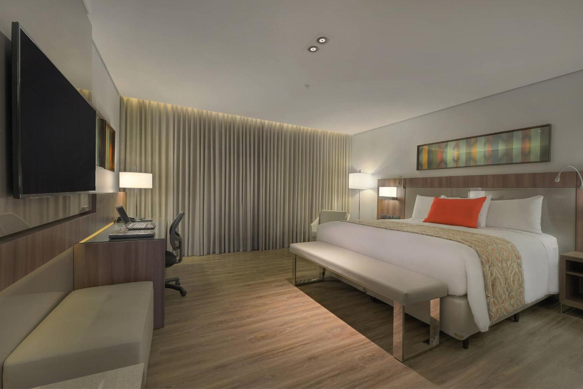 Deville Prime Campo Grande Campo Grande  Extérieur photo A guest room at the hotel
